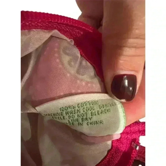 Vera Bradley Paisley Brush & Pencil Case Multicolor Organizer - Picture 6 of 6